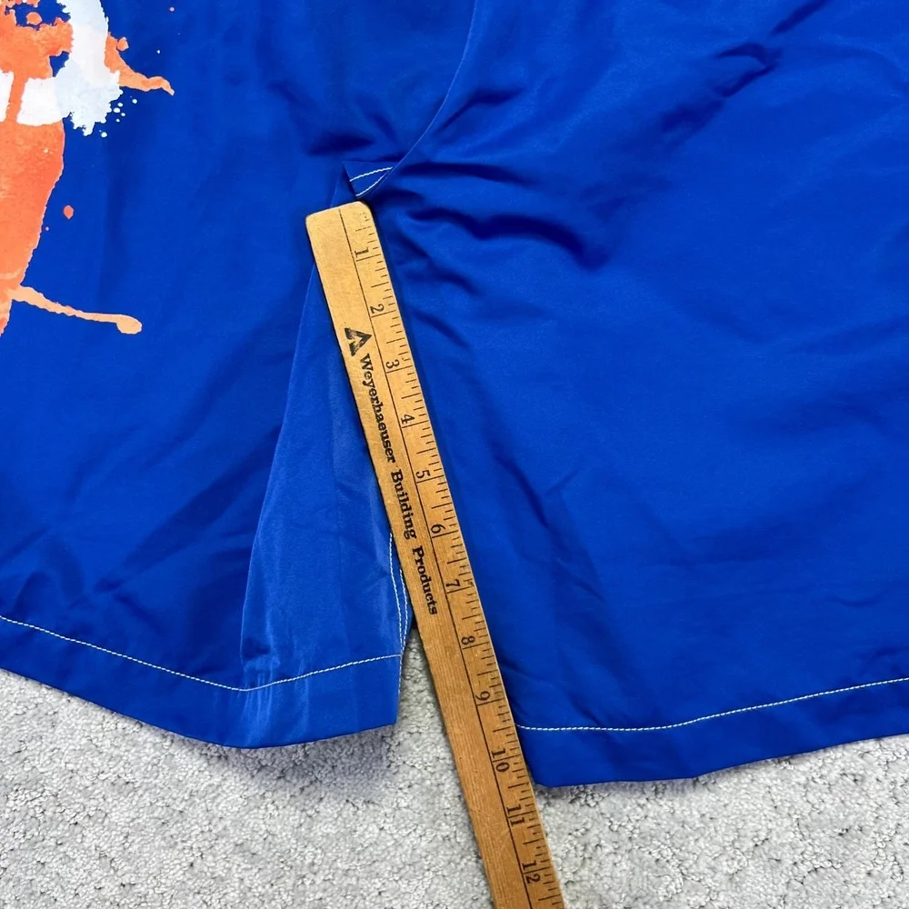 VINTAGE Polo Ralph Lauren Board Shorts Mens Large Blue Swim Trunks Surf Big Pony